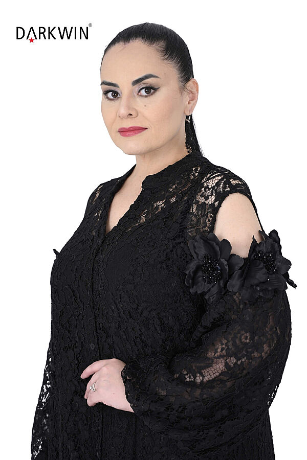 P9937 DARKWIN ELBİSE 2 Lİ SIYAH - 5