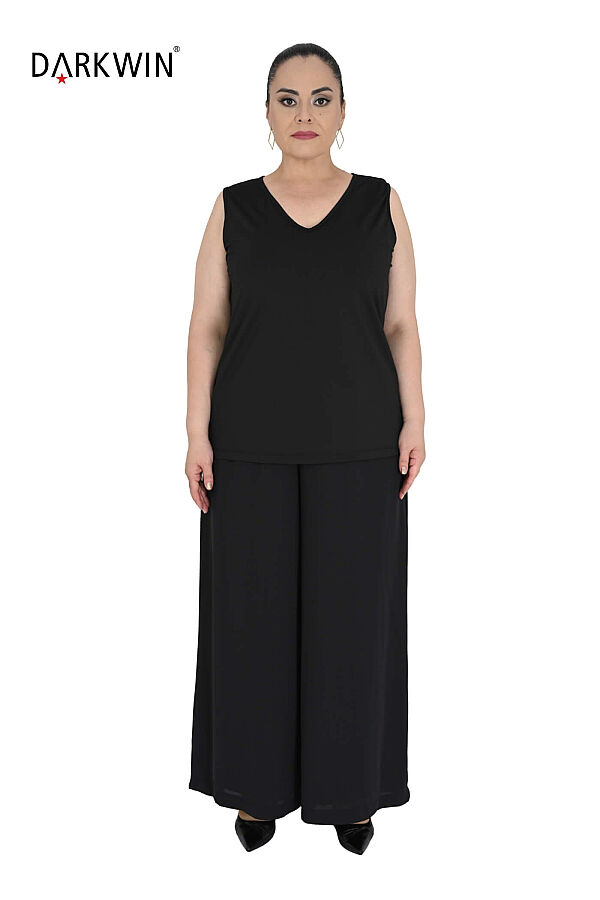 P9951 DARKWIN BLUZ-PANTOLON DESENLI - 6