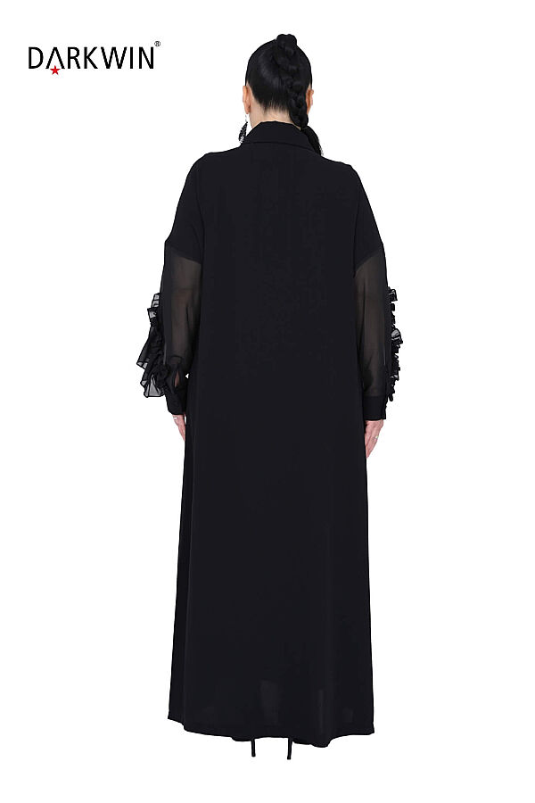 P9962 DARKWIN ELBİSE SIYAH - 3