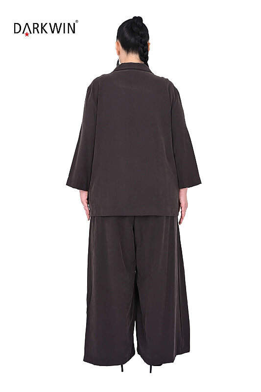 P9967 DARKWIN CEKET-PANTOLON KAHVE - 3