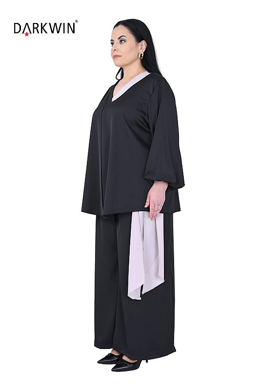 P9970 DARKWIN BLUZ-PANTOLON SIYAH - Darkwin (1)
