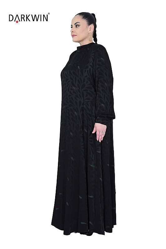 P9989 DARKWIN ELBİSE SIYAH - DARKWIN (1)