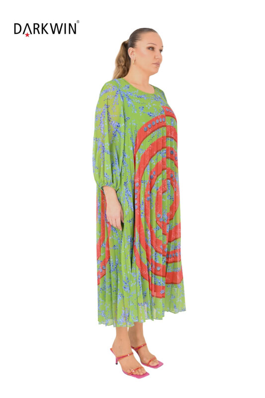 Y6002 DARKWIN ELBİSE YESIL - DARKWIN (1)