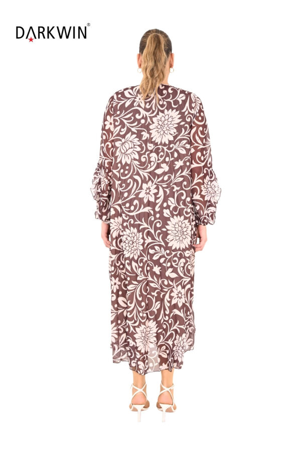 Y6003 DARKWIN ELBİSE KAHVE - 3