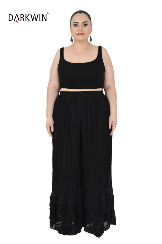 Y6015 DARKWIN BLUZ-PANTOLON SIYAH - 7