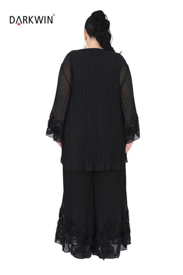 Y6015 DARKWIN BLUZ-PANTOLON SIYAH - 9