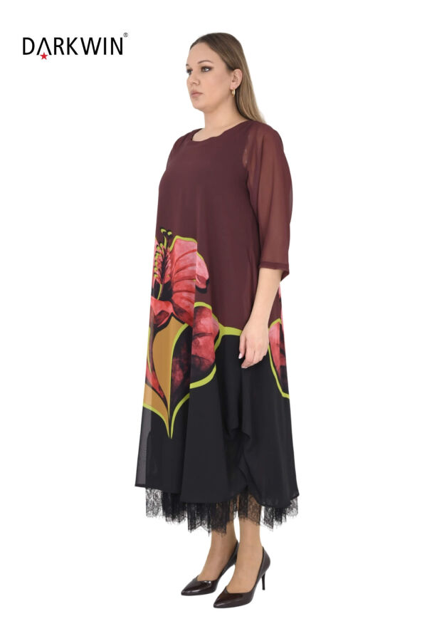 Y6018 DARKWIN ELBİSE DESENLI - 2