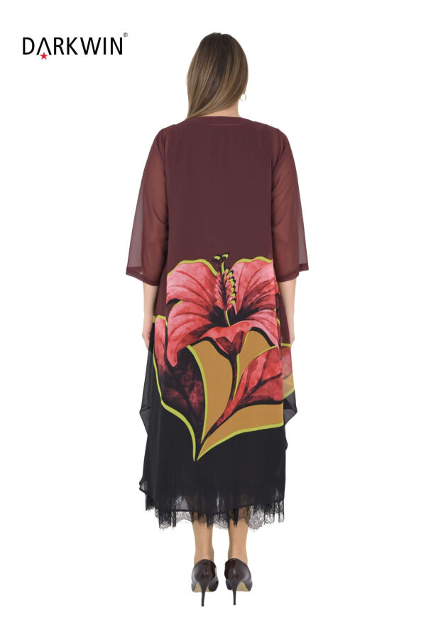 Y6018 DARKWIN ELBİSE DESENLI - 3