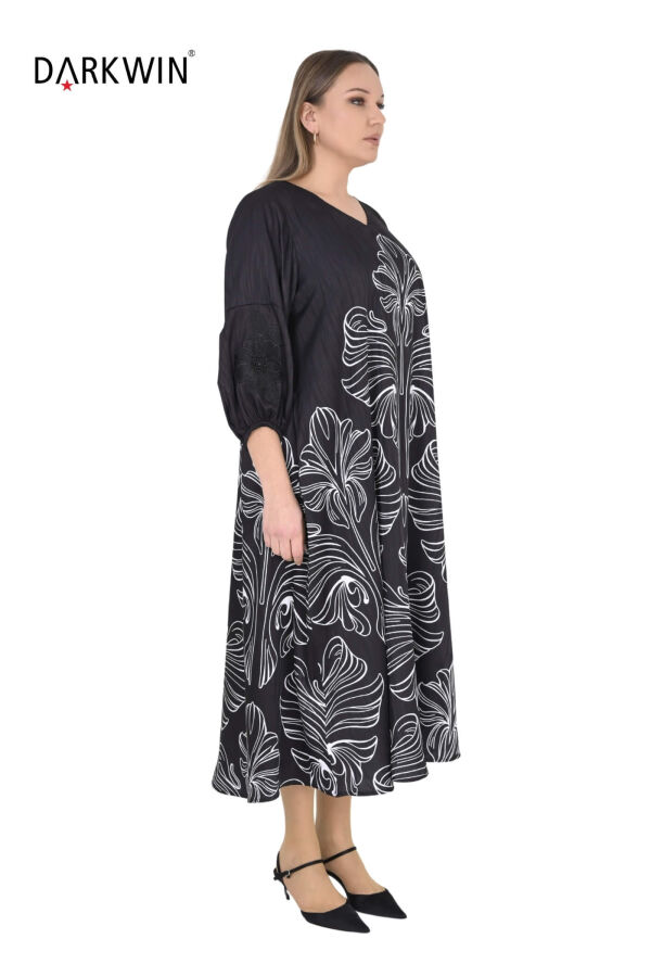 Y6021 DARKWIN ELBİSE SIYAH - 2