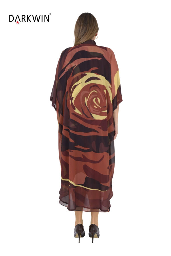 Y6022 DARKWIN ELBISE KAHVE - 3