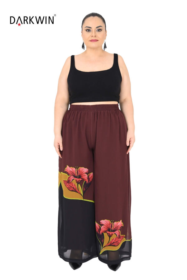 Y6026 DARKWIN BLUZ-PANTOLON KAHVE - 4