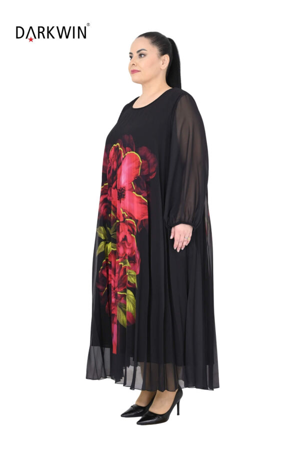 Y6029 DARKWIN ELBİSE SIYAH - 2