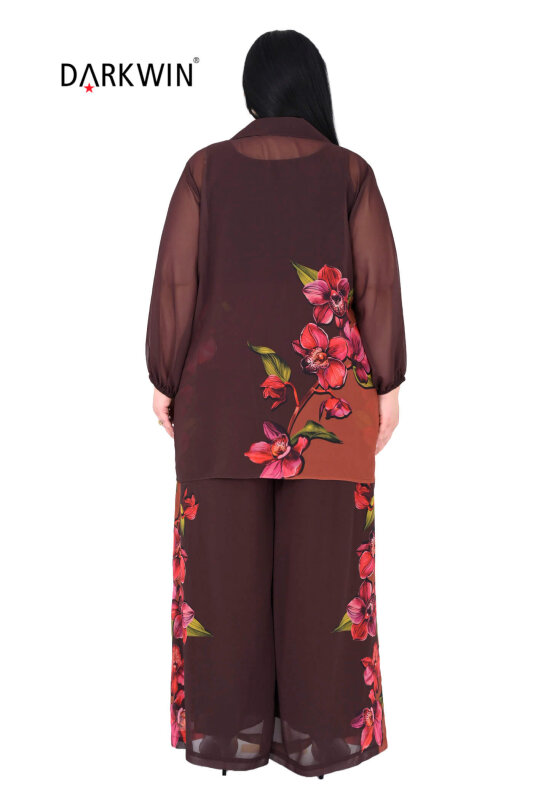 Y6030 DARKWIN GÖMLEK-PANTOLON KAHVE - 3