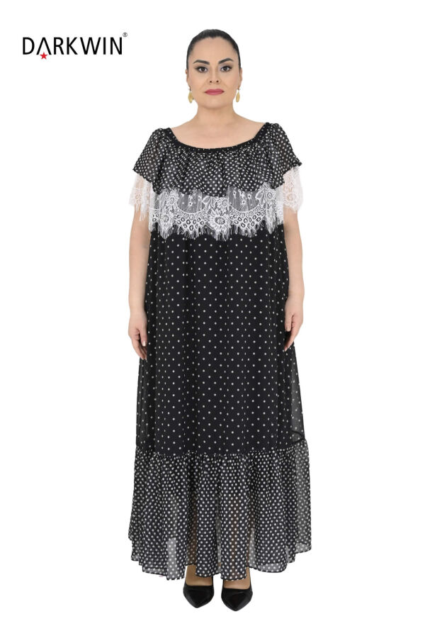 Y6037 DARKWIN ELBİSE SIYAH - 1