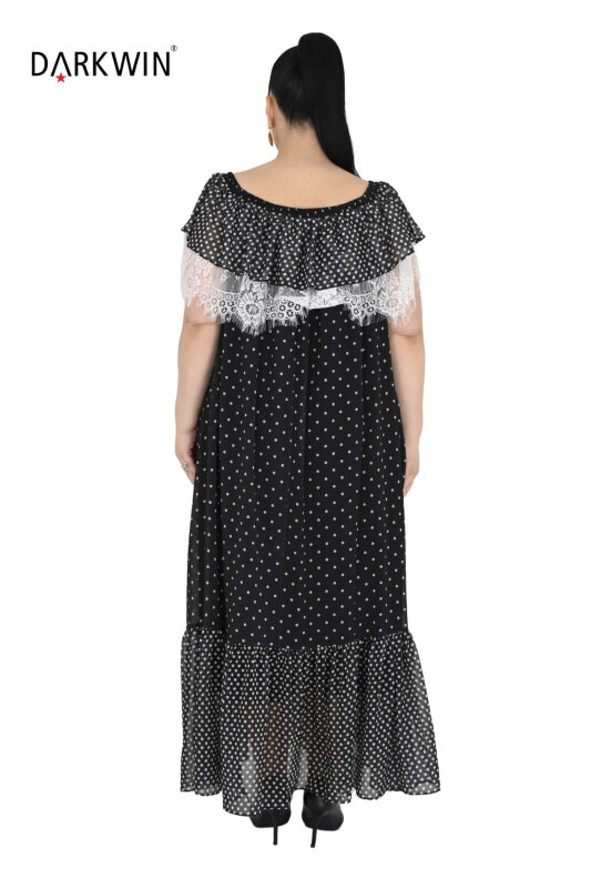 Y6037 DARKWIN ELBİSE SIYAH - 3