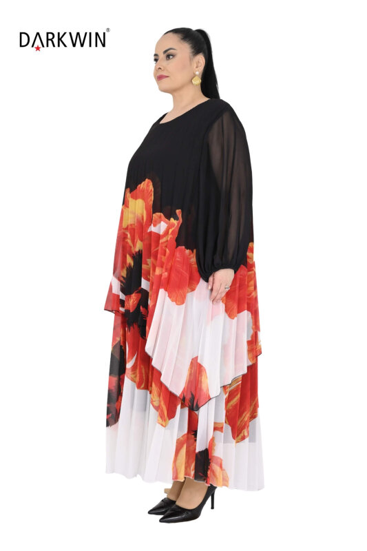 Y6041 DARKWIN ELBİSE DESENLI - DARKWIN (1)