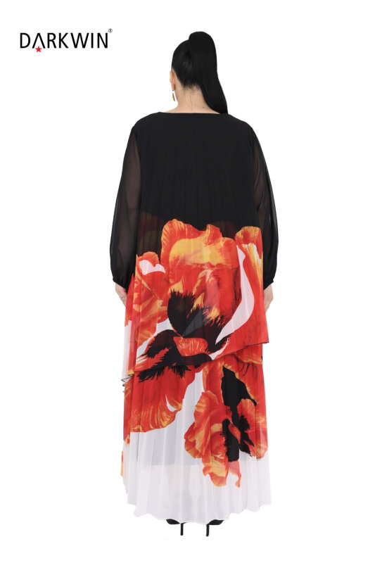 Y6041 DARKWIN ELBİSE DESENLI - 3