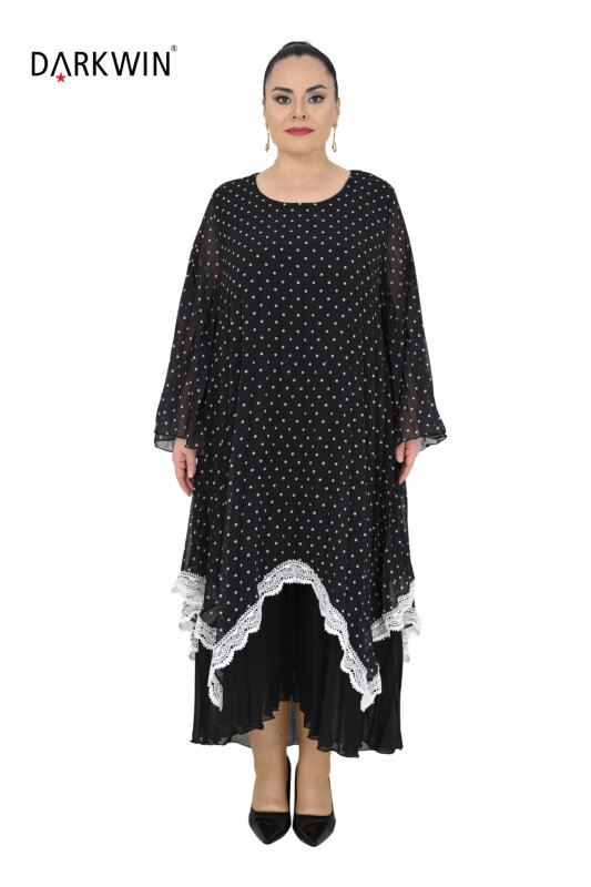 Y6044 DARKWIN ELBİSE DESENLI - DARKWIN