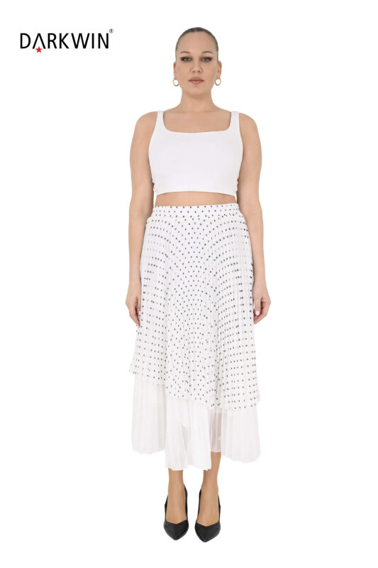 Y6045 DARKWIN GÖMLEK-ETEK BEYAZ - 4