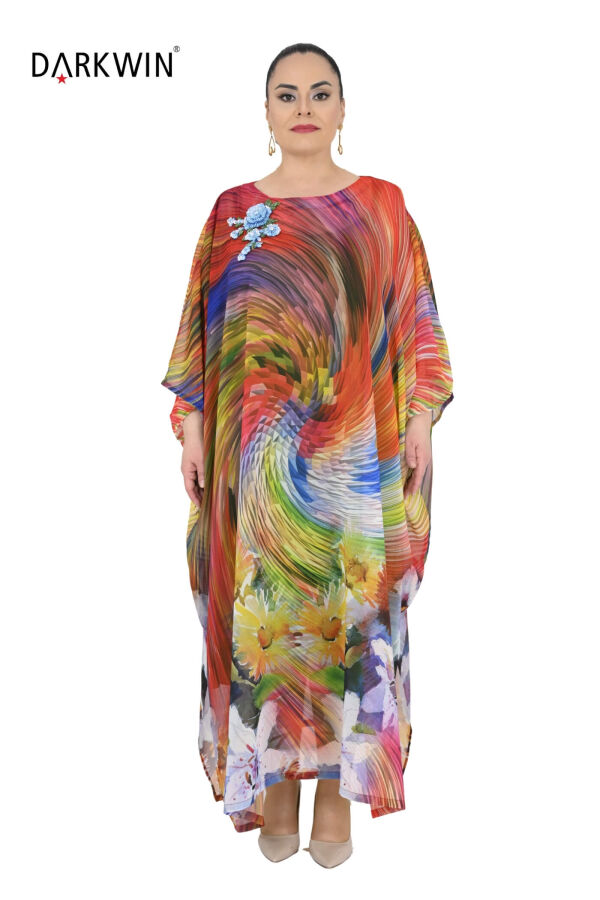 Y6046 DARKWIN ELBİSE DESENLI - 1