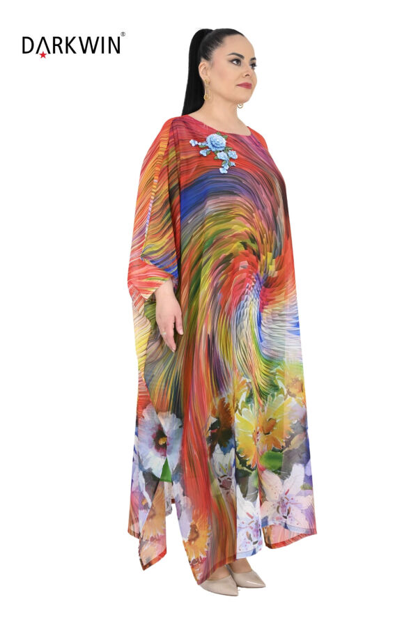 Y6046 DARKWIN ELBİSE DESENLI - 2