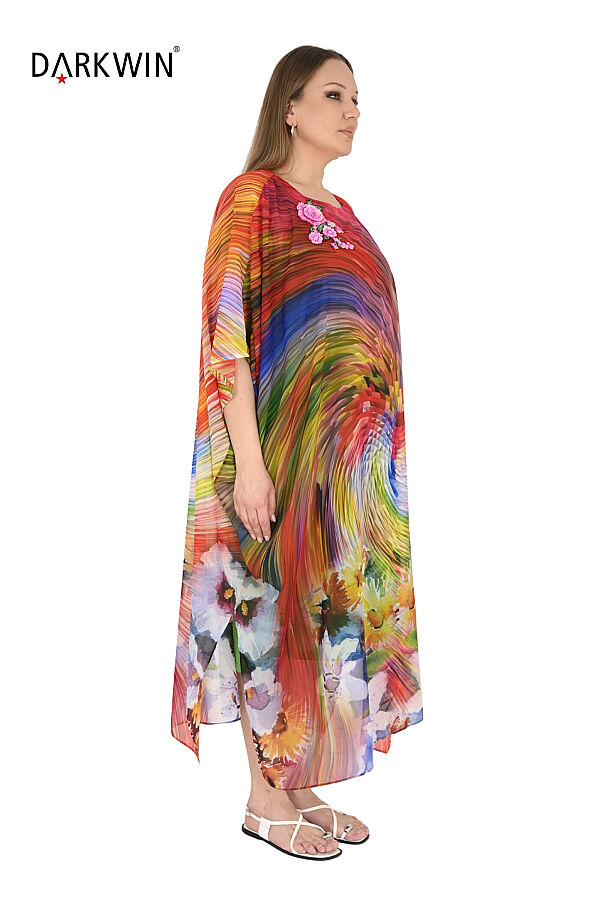 Y6046 DARKWIN ELBİSE DESENLI - 2
