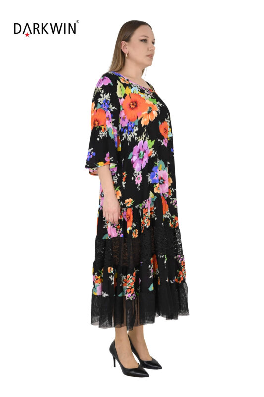 Y6048 DARKWIN ELBİSE DESENLI - DARKWIN (1)