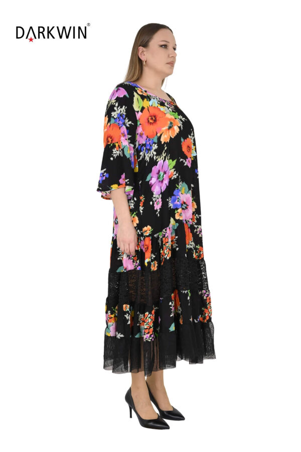 Y6048 DARKWIN ELBİSE DESENLI - 2