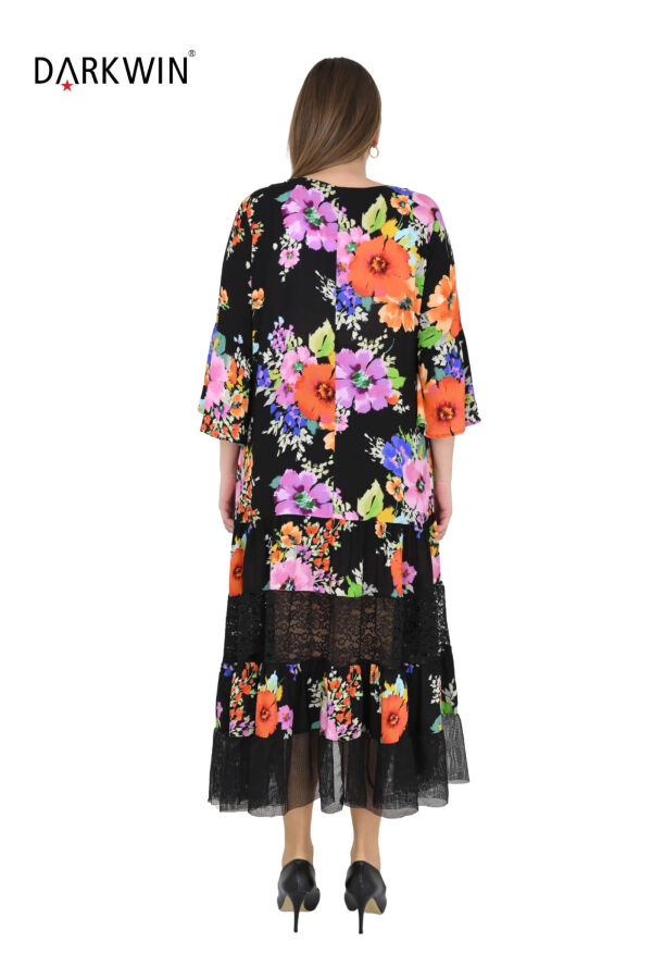 Y6048 DARKWIN ELBİSE DESENLI - 3