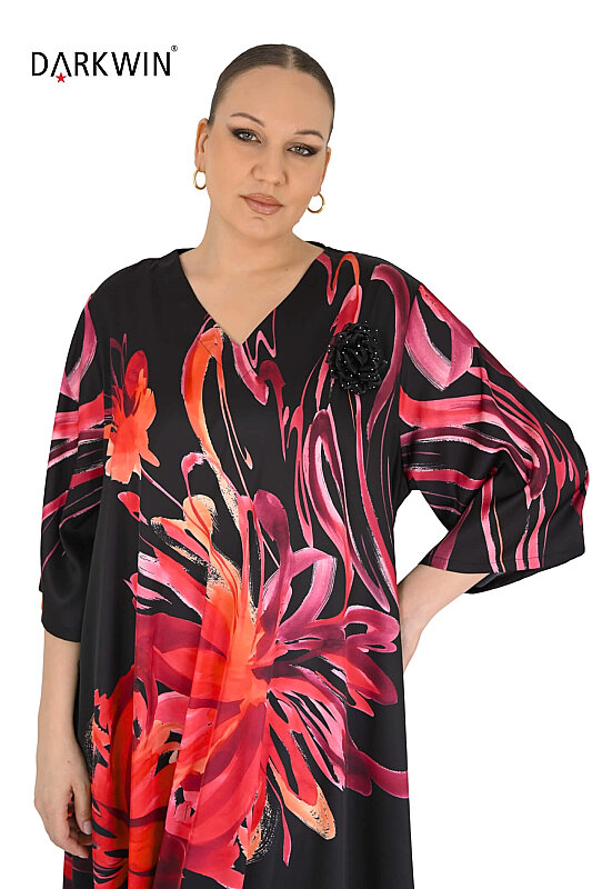 Y6064 DARKWIN ELBİSE DESENLI - 5