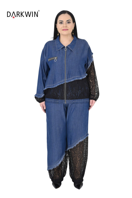 Y8014 DARKWIN MONT-PANTOLON MAVI - DARKWIN