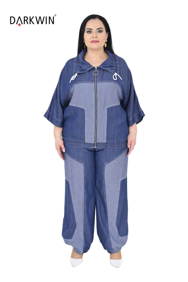 Y8017 DARKWIN MONT-PANTOLON MAVI - 1