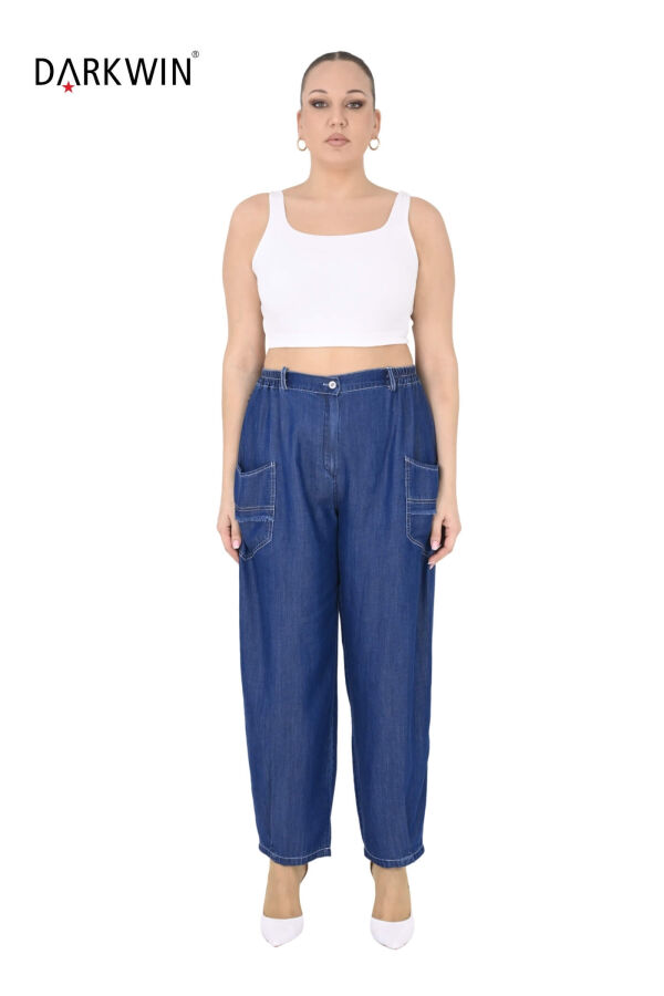 Y8019 DARKWIN PANTOLON MAVI - 1