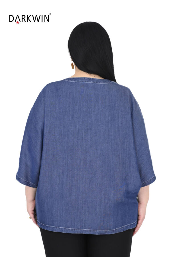 Y8028 DARKWIN BLUZ MAVI - 3