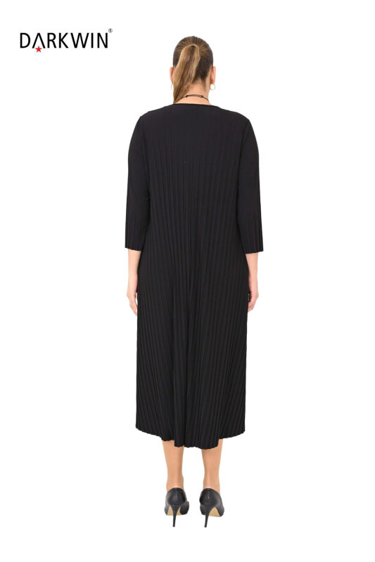Y9001 DARKWIN ELBİSE SIYAH - 3