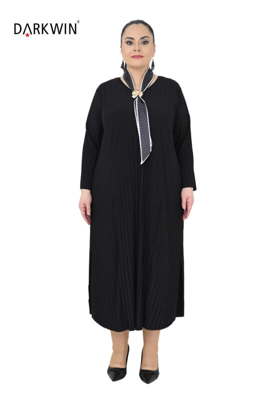 Y9002 DARKWIN ELBİSE SIYAH - DARKWIN