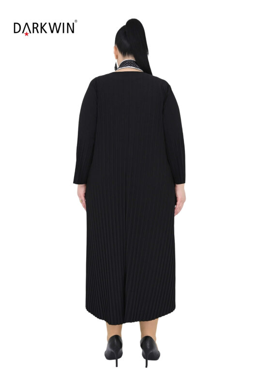 Y9002 DARKWIN ELBİSE SIYAH - 3