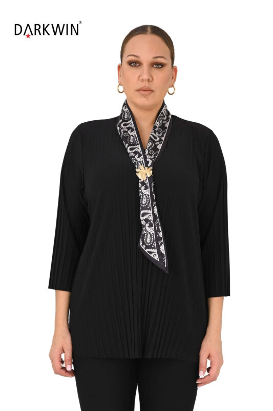 Y9004 DARKWIN BLUZ SIYAH - DARKWIN