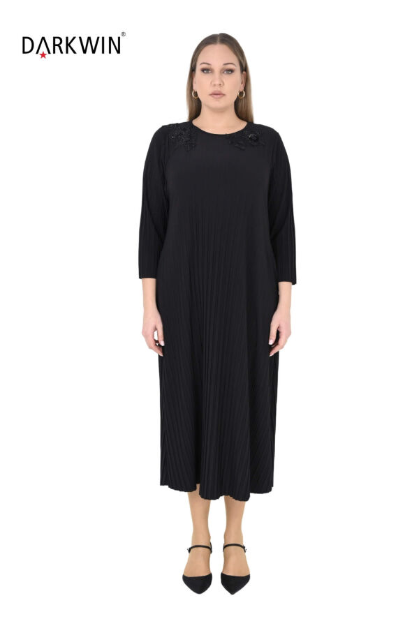 Y9006 DARKWIN ELBİSE SIYAH - 1