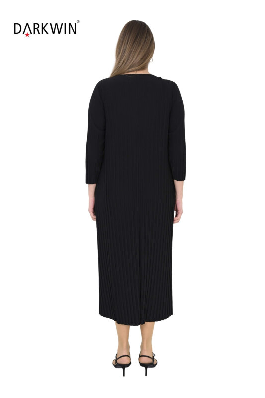 Y9006 DARKWIN ELBİSE SIYAH - 5