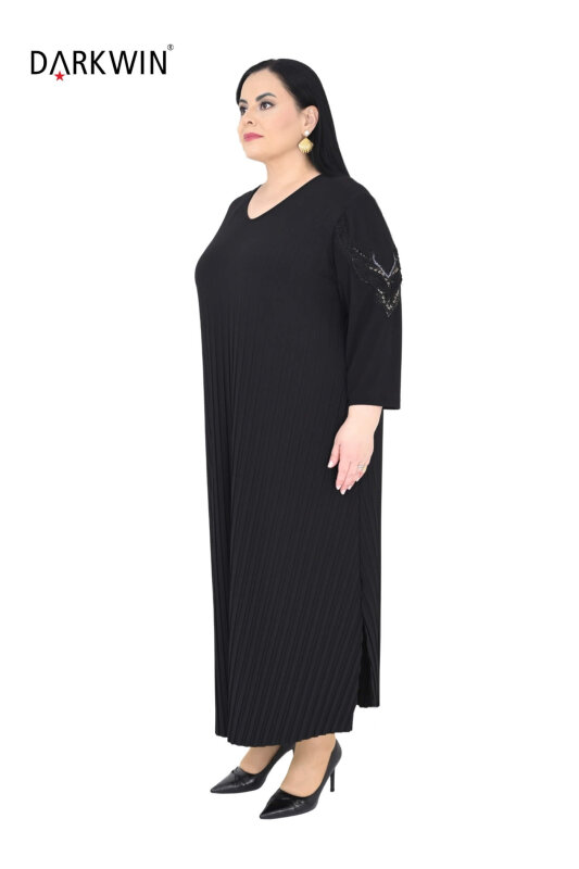 Y9010 DARKWIN ELBİSE SIYAH - DARKWIN (1)