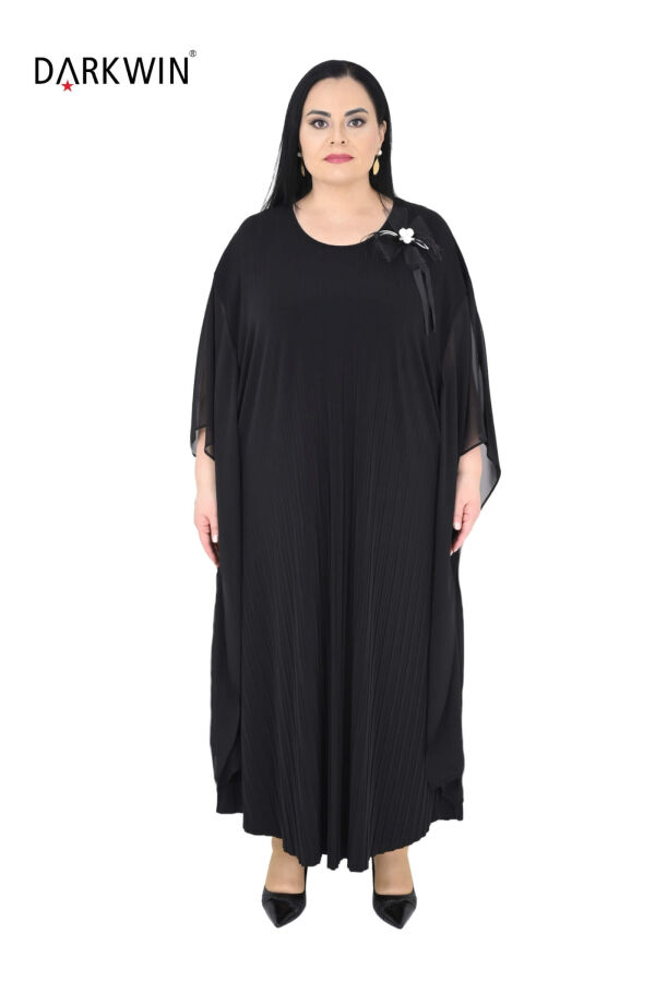 Y9012 DARKWIN ELBİSE SIYAH - 1