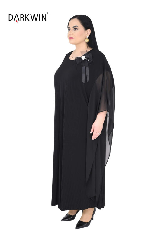 Y9012 DARKWIN ELBİSE SIYAH - DARKWIN (1)