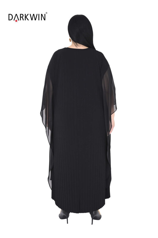 Y9012 DARKWIN ELBİSE SIYAH - 3